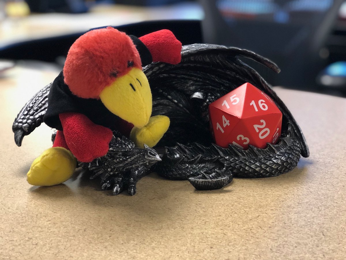 real_bbirdcob's tweet photo. A big shout-out to @DNDatISU for deciding to follow me -- MUCH appreciated!  I'm just trying to wake up my dragon and head over to start a new campaign.  

*Sigh* Daenerys and Jon never seemed to have this kind of trouble. https://t.co/G78bOvDoKE