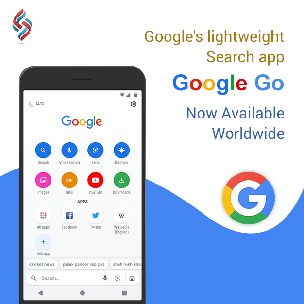 SourceSoftSol's tweet photo. Google Go is now available to all Android users worldwide. It uses less memory, less storage, and AI to determine which parts of a page to read and which to leave out. It can even read web pages in a natural sounding voice across 28 languages.
#GoogleGo #searchapp #sourcesoft https://t.co/aRECJHBBck