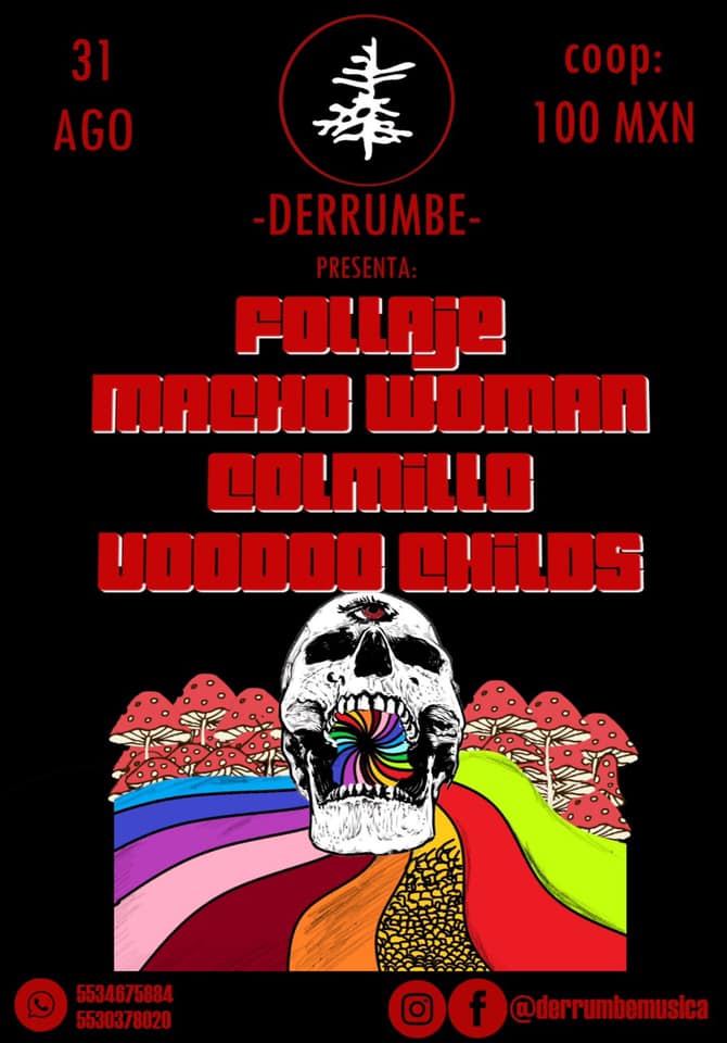 LosVoodooChilds's tweet photo. Empieza temprano! 8pm💀
.
.
.
.
.
#GaragePunk #VoodooChilds #Garagje #GarageBand #GarageMexicano #GarageMexa #garagebandmusic https://t.co/90pHMYvA67