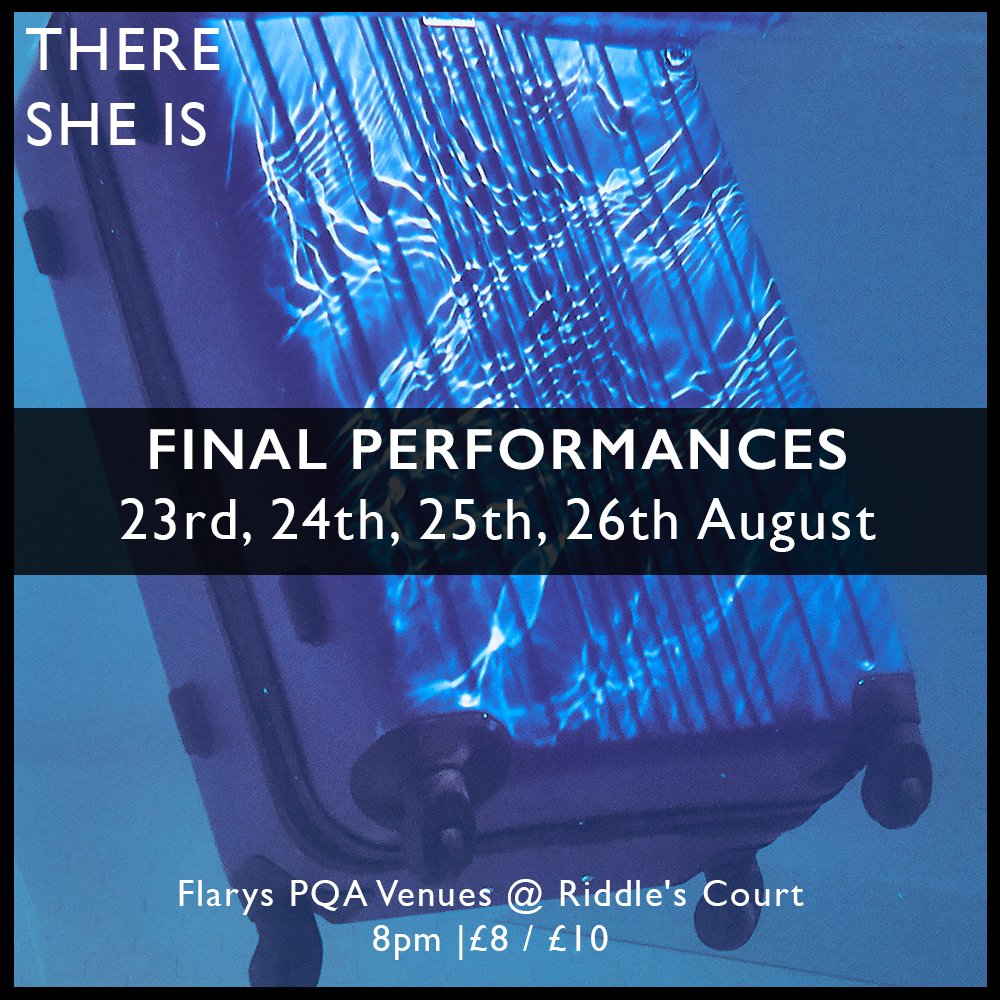 Excited to heading in to the final four performances of There She Is at <a href="/edfringe/">Edinburgh Festival Fringe</a>! Would love to see as many of you as possible this weekend!

🎟 tickets.edfringe.com/whats-on/there…

📸 Eduardo Curi