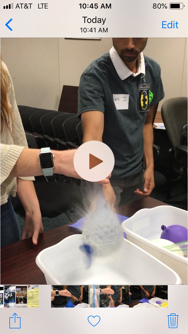 PK_Owens's tweet image. Learning cool ideas for science.  Look at that water ballon! #OCPSsci5 @ZellwoodEagles @CDLocps