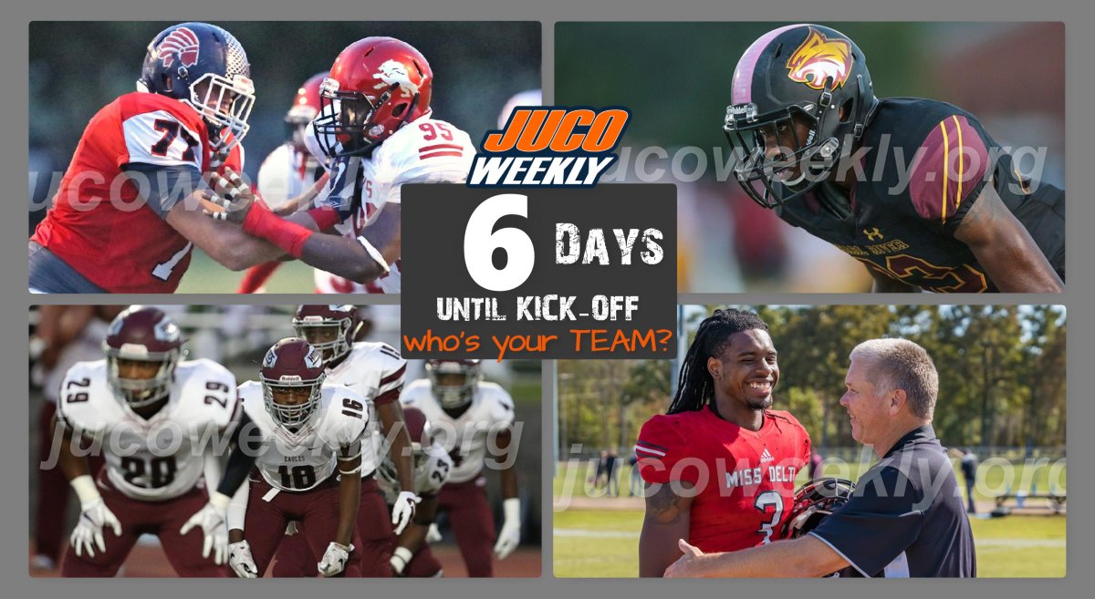 jucoweekly's tweet photo. Countdown to the 2019 MACJC football season. Who's your team? #WhoIsYourTeam #jucoweekly #MACJCFootball2019
https://t.co/8Es7kfaQb8 https://t.co/sFC7yFTl0x