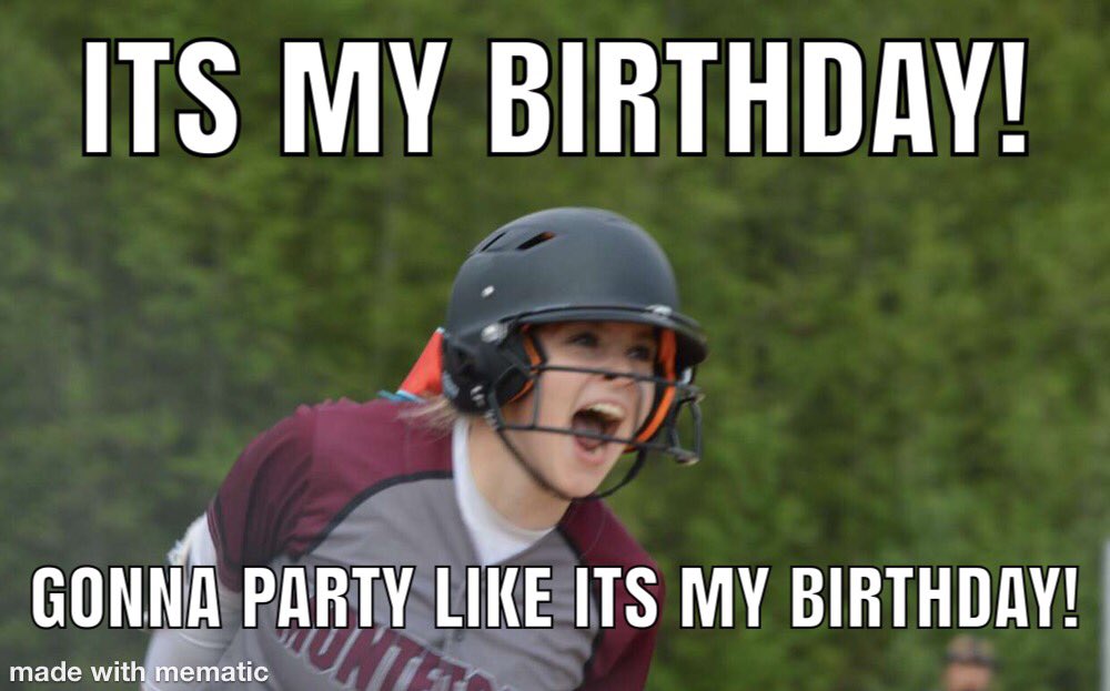M_H_S_Fastpitch's tweet photo. Happy Birthday @aparkin33 party how 50cent says to! https://t.co/o3NcFv4HDf