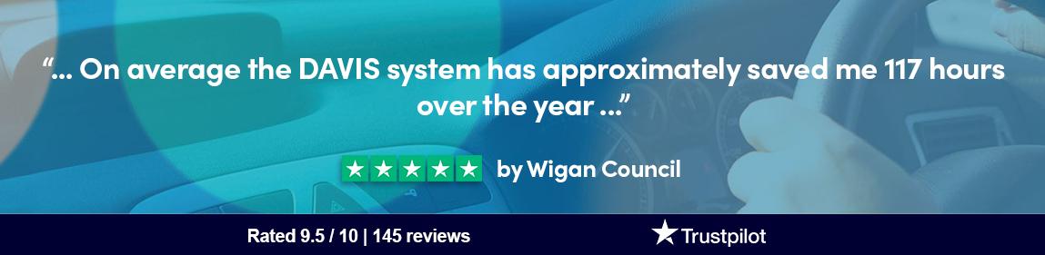 LICENCECHECK's tweet photo. Some reviews are worth shouting about - this little snippet of a review left by Wigan Council is no exception. 

DAVIS really does make a massive difference... 

See the full review and our other reviews here: https://t.co/LjsSywi5Mc https://t.co/rlJyYZHo2o