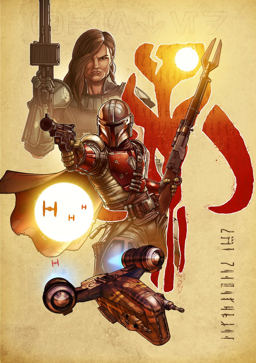**The Mandalorian** : fan art + covers etc - Original Trilogy