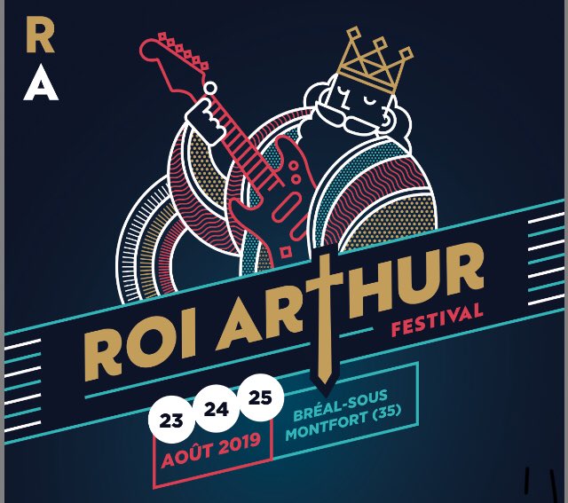 Krokable's tweet photo. Ce week-end on est de retour en terre bretonne pour le @FstvlRoiArthur 😁 Suivez-nous dès ce soir pour vivre les concerts du festival ! #ROIART19 https://t.co/zc7H5b4zHH