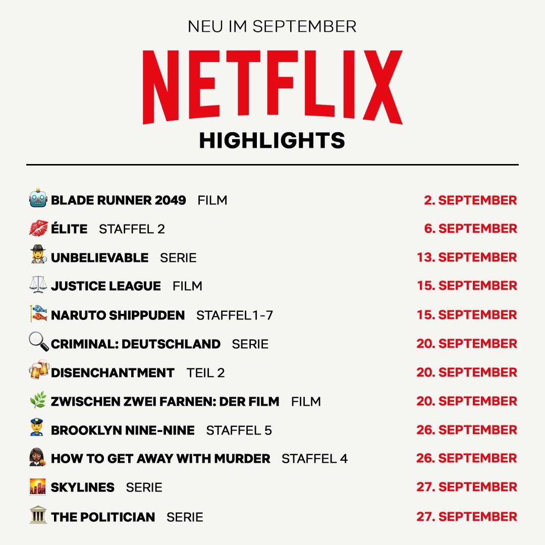 NetflixDE's tweet image. Ihr so: "WANN KOMMT BROOKLYN NINE NINE STAFFEL 5?????"

Ich so: