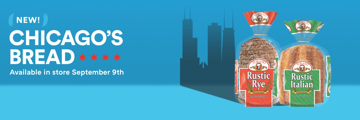 New Product Alert! This September, we'll be launching 2 new products as part of our Rustic line of bread. Which one are you more excited to try? Rustic Rye or Rustic Italian? #ChicagosBread