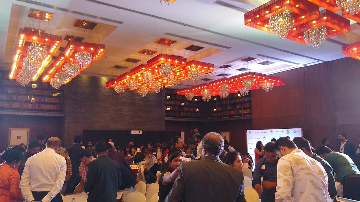 HR_interact's tweet photo. HR folks all busy with the event. #hrinteract https://t.co/0Q1oty2YzQ