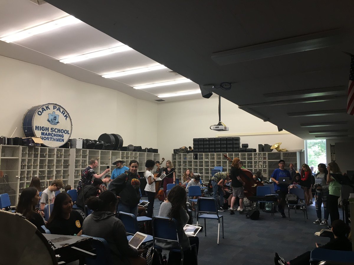 Northmen_Orch's tweet photo. Chamber today figuring out how to submit playing test for class! Practice makes Perfect!😉 🎻 https://t.co/ZIAhhJwmmV