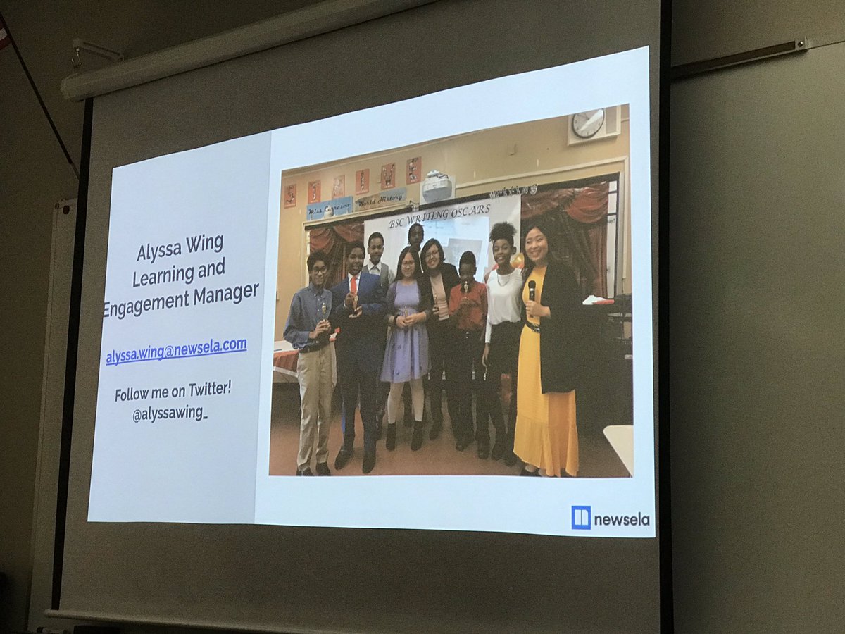 Newest addition to our digital resource list: <a href="/Newsela/">Newsela</a> 
Thanks <a href="/alyssawing_/">Alyssa Wing</a> for getting us started with a great webinar!