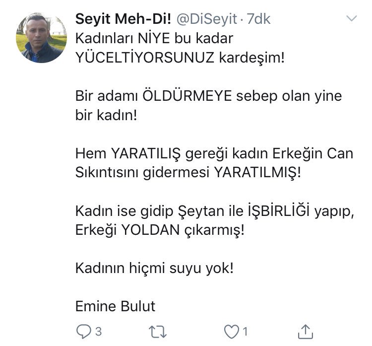 Bu nasıl bir kafa yapısı #EmineBulut #EmineBulutİcinAdalet