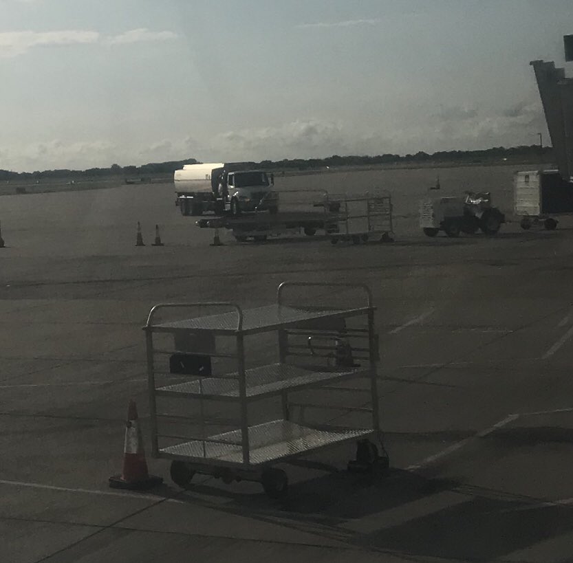 BrianLeeCSP's tweet photo. Sat on tarmac in Wichita 90 mins waiting for fuel truck 50 yards away. management failed to request &amp; missed connection. Next day kicked off flight due to “missing paperwork” delayed next flight “ramp not working” UN CEO  @0scarMunozUA call to apologize at 4036077444 #shameunited https://t.co/HkTK5XDjsI