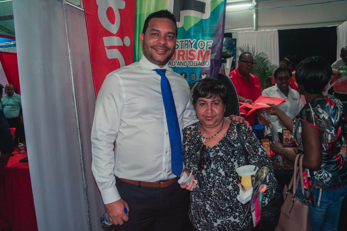 mccdtt's tweet photo. #TourismInCarifesta Minister of Tourism, the Honourable Randall Mitchell at #Booth76 #CarifestaXIV #TradeDistrict #GrandMarket #PortofSpain @rmitchellsfe @CARIFESTA2019 @ctotourism @OPM_TT @newsgovtt https://t.co/2njVAFv8Qo