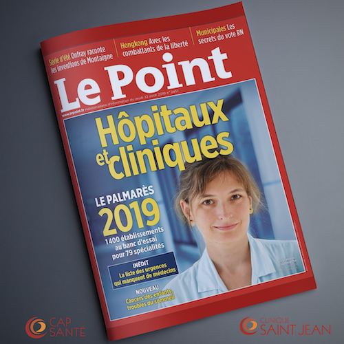 🔸La <a href="/Clinique_StJean/">Clinique Saint-Jean</a> à nouveau honorée par le magazine <a href="/LePoint/">Le Point</a> dans son #Palmarès #National 2019 des meilleurs #Hôpitaux et #Cliniques.🔸Merci pour ce que vous faites : pour votre #passion, pour votre #discipline, pour votre #investissement et encore félicitations 🙏