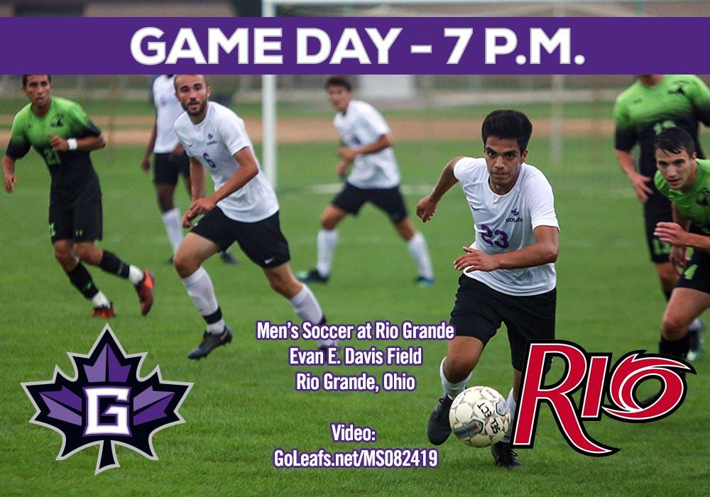 Goshen College Maple Leafs (@gcmapleleafs) on Twitter photo π β½ MATCH DAY!
<a href="/GCMapleLeafs_MS/">Goshen College Men's Soccer</a> at @RioRedStorm
π 7 p.m.
π Rio Grande, Ohio
πΊ GoLeafs.net/MS082419
π goo.gl/5iYyh2
#goGOSHENgo
#OneLeaf π β½ MATCH DAY!
<a href="/GCMapleLeafs_MS/">Goshen College Men's Soccer</a> at @RioRedStorm
π 7 p.m.
π Rio Grande, Ohio
πΊ GoLeafs.net/MS082419
π goo.gl/5iYyh2
#goGOSHENgo
#OneLeaf