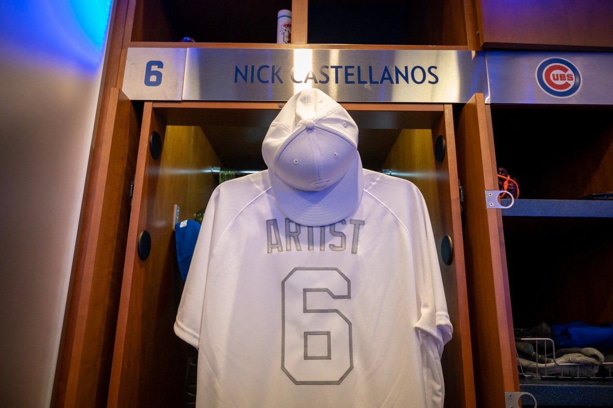 Cubs's tweet photo. We'll try to get these dirty.

#PlayersWeekend https://t.co/4PmDgvPMQ9