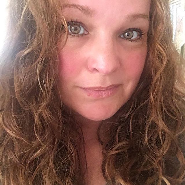 Me. August 23rd 2019. Rosy cheeks but never shy. ☺️ #selfie #today #nofilter #foody #gettingfit #weightlossjourney  #intermittentfasting #curlyhair #greeneyes #46yearsold ift.tt/2TVZNj5