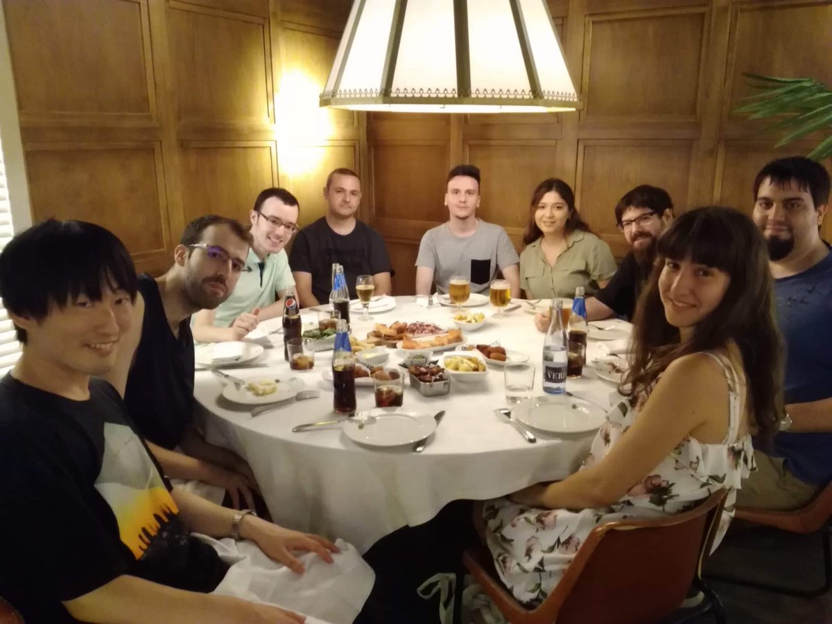ShogiBarcelona's tweet photo. ☖☗ Encuentro con Kazumasa Tanaka (sexto clasificado en el WOSC 2019) con el que pudimos jugar partidas simultaneas de Shogi. ¡Esperamos poder repetir la experiencia! 

#将棋 #shogi #ajedrez https://t.co/gHwrGq50zC