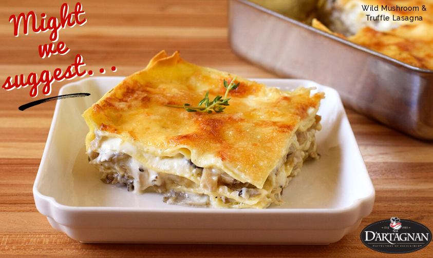 DArtagnanFoods's tweet image. Happy Friday! What's cooking this weekend? 
Might we suggest... Quick &amp;amp; Easy Wild Mushroom &amp;amp; Truffle Lasagna
bit.ly/2HogQ8p #WeekendMeals #recipe #Lasagna #mushroom #truffle