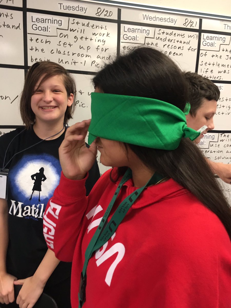 bzabo's tweet photo. @utleywolves building TRUST in Coach Allen’s class. https://t.co/sVaC6MUKeL