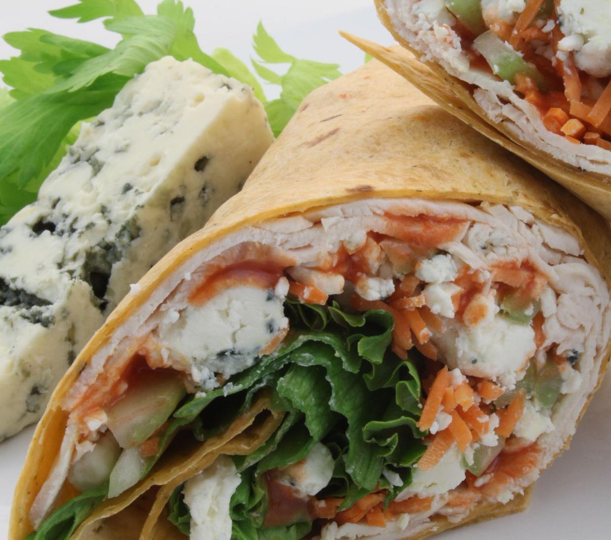BOGO FREE Buffalo Chicken Wraps today until 2pm! Hurry and get yours now! 💚🌯🐔
#justfresh #buffalochickenwrap #BOGO #tasty