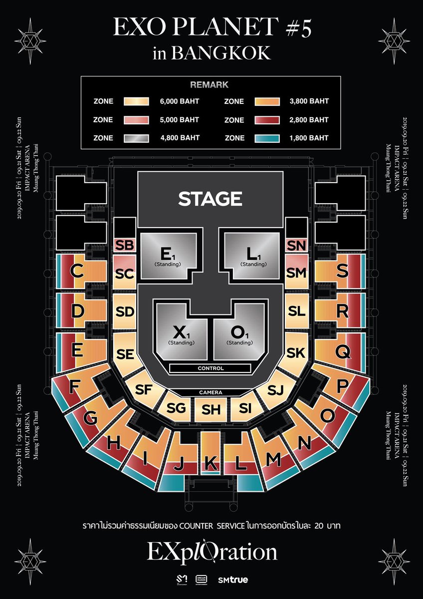 SMTrueThailand's tweet photo. [ประกาศ] อัพเดทสถานะบัตรคอนเสิร์ต “EXO PLANET #5 - EXplOration - in BANGKOK” ที่เหลือจำหน่ายจากการจองบัตรรอบสมาชิก Lysn X SM True MEMBERSHIP พร้อมรายละเอียดวิธีการแลกรับบัตรพลาสติก

🌑 https://t.co/kSq9447jZs

#EXplOrationinBKK #LysnXSMTrueMEMBERSHIP https://t.co/izXMCm9Huw