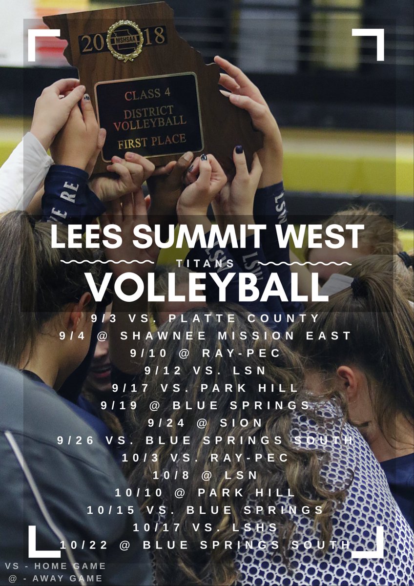 LSWVolleyball's tweet photo. Mark your calendars and help us fill the stands! #tvod #titanpride @TitanVBcoach @jereme_hubbard @westsidegirls4 @LSW12thMan https://t.co/Y3KIX9N81j