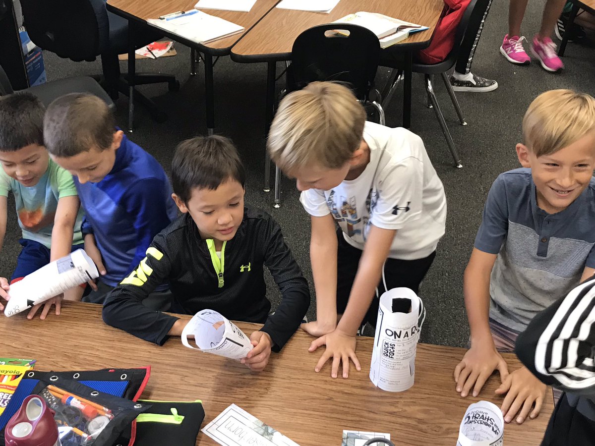 <a href="/holder531/">Jen Holder</a> <a href="/3rdWoodland/">Woodland 3rd Grade</a> building some community during the day today...we loved hearing all about our Wolves! #packpride