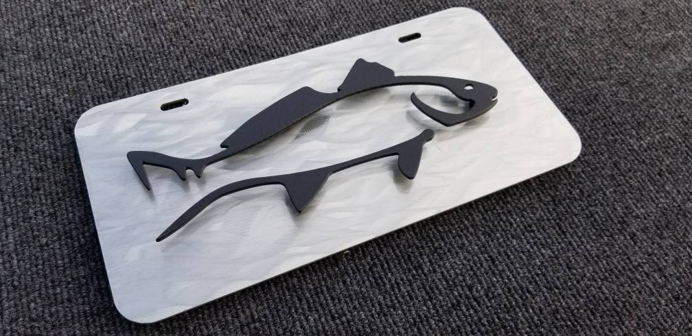 We LOVE our customers!! ★★★★★ "Turned out amazing. Was a gift and he loved it, very nice quality." kimberlycrane55 etsy.me/2TYLQ3L #Christmas #everythingelse #birthday #blue #fathersday #fishlicenseplate #licenseplateframe #licenseplatesign #licenseplate