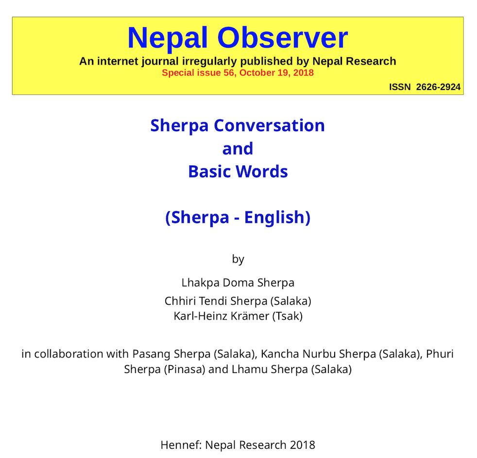 “Kangri” is the word for snow-capped mountains. 
“Sherpa Conversation and Basic Words” (Sherpa-English) by Lhakpa Doma Sherpa, Chhiri Tendi Sherpa (Salaka) and Karl-Heinz Krämer (Tsak). #Sherpa #Conversation nepalobserver.nepalresearch.org/archive/0056.p…