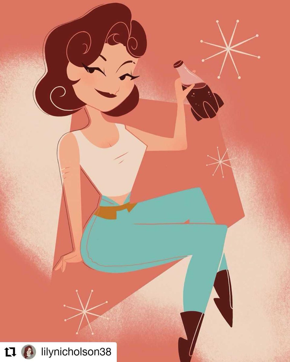 Fallout's tweet image. We love this 50's inspired digital art lilynicholson38 created of her #Fallout76 character, Emily!
#FanartFriday #Falloutfanart
