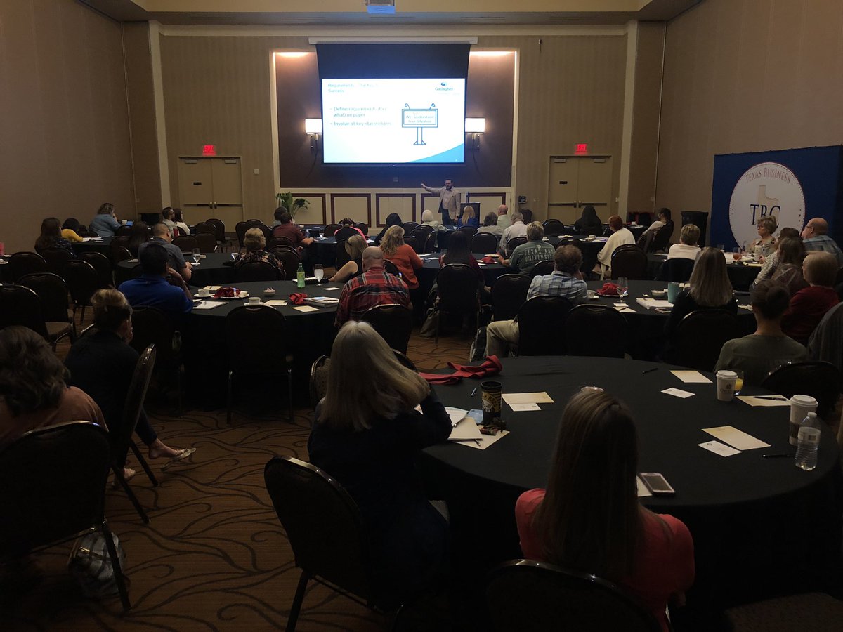 All of our morning breakout sessions have been fantastic at the #WTXHRS