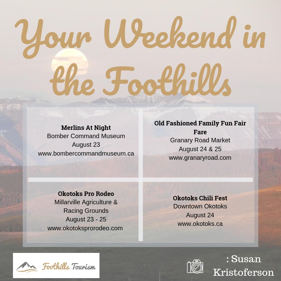 tourfoothills's tweet photo. ⭐️⭐️It's a busy weekend in the Foothills and we hope to see you there! ⭐️⭐️
#explorefoothills https://t.co/OlrnIfxoPI