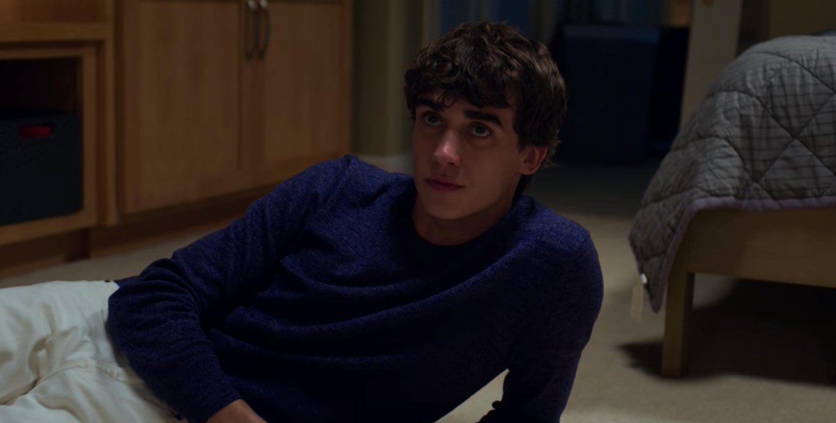Sammiwithainoty's tweet photo. Deaken Bluman:

Me: ...

Deaken Bluman: I-

Me: ON MOTHERFUCKING GOD YOU ARE THE MOST PRECIOUS HUMAN BEING OUT HERE

#13ReasonsWhy https://t.co/3x8CF7o8jH