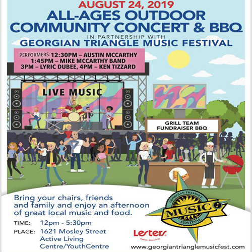 GeoTriMusicFest's tweet photo. Live at Wasaga Beach Youth Centre
12pm to 5pm tomorrow afternoon.
Come on down, and enjoy FREE live entertainment.
Support our "Community BBQ"
#geotrimusicfest #wasagabeach #musicfestival https://t.co/JQJ661QXIf