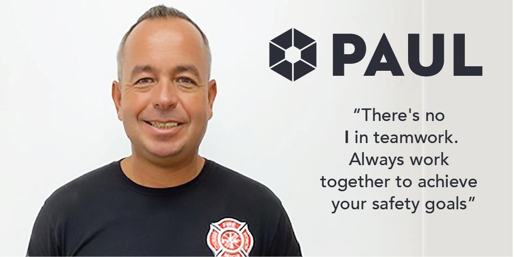 Textiles_USA's tweet photo. Meet Paul Hellriegel, our resident fire fighter at Precision Textiles for over 12 years.

[At Precision Textiles we take SAFETY seriously]

#precisiontextiles #osha #safeandsoundatwork https://t.co/0vj5ViynQm