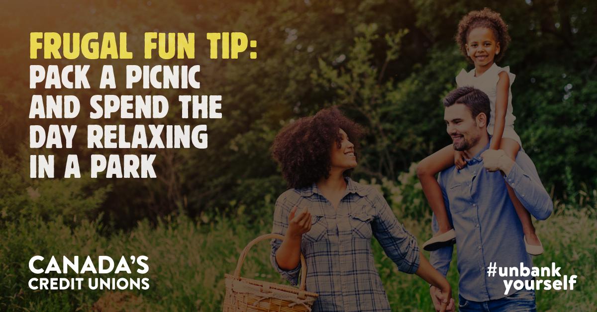 Synergycu's tweet photo. Frugal Fun Tip: Pack a picnic and spend the day relaxing in the park. Find a Saskatchewan park: https://t.co/zDIEPU2LX0 #FrugalFun #FunTip #FrugalFriday #unbankyourself https://t.co/W2JUlbbb0M