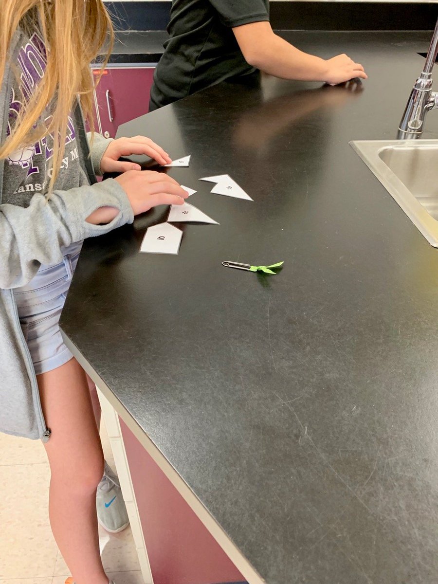 ArkCitySchools's tweet photo. These @arkcitymiddle students worked to configure puzzle pieces into a square. Then, they were given a new piece and had to make a square again!
Just like scientists, these students worked to integrate new info into their work!
#ArkCityPROUD
#ACback2school https://t.co/5Qi8SwsWvj