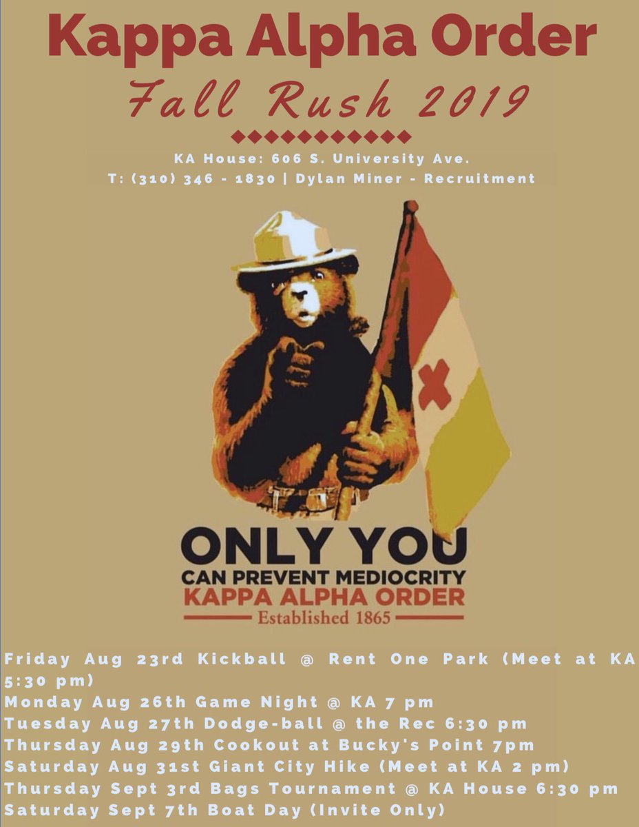 Fall rush kicks off with a kickball game at Rent One Park in Marion this afternoon! #rushtheorder