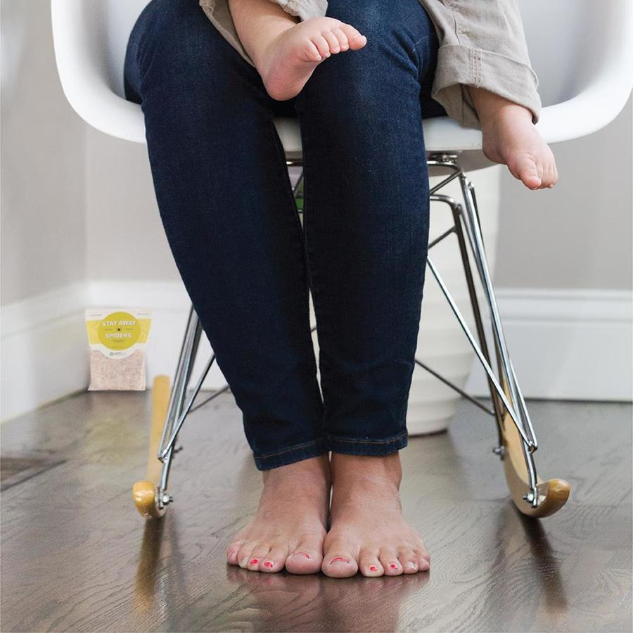 LauraMascilak's tweet photo. Poor woman: If she didn't have to spend time keeping spiders out of her home, she could have finished painting all of her toenails.

[Picture courtesy of https://t.co/IIrCR1pxVB] https://t.co/2IpsX4Jf48