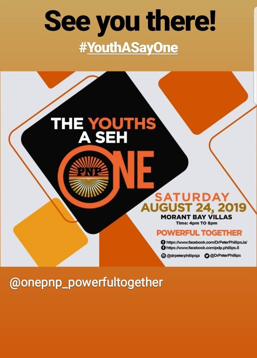 #YouthASayOne #PowerfulTogether