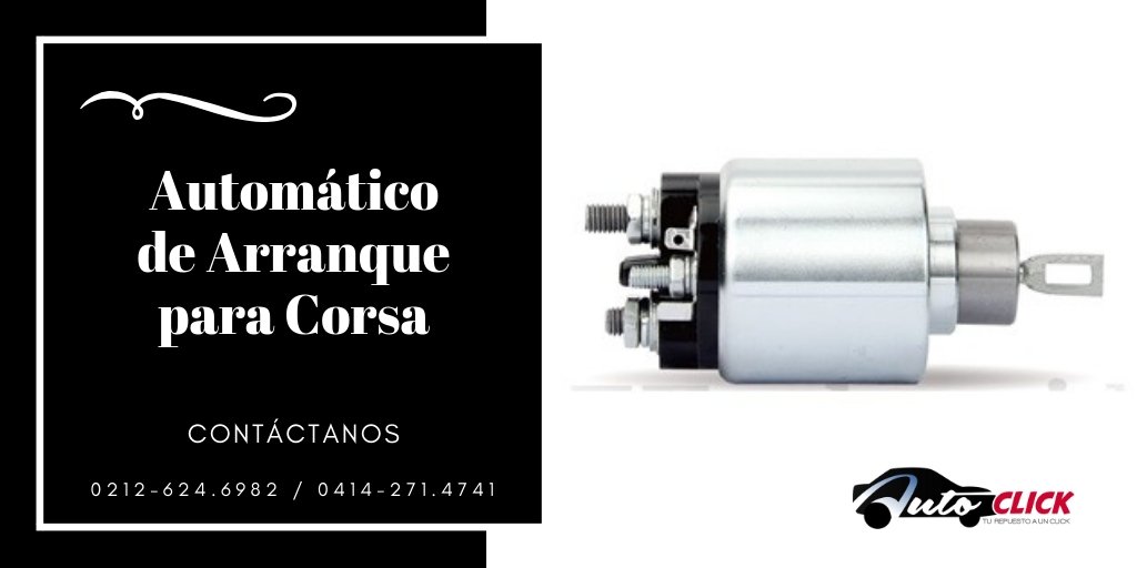 RepAutoclick's tweet image. Automático de Arranque para #Corsa y mucho más. 0414-271.4741