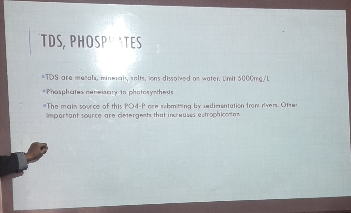 juacleon's tweet photo. Group #3 
Talking about the concentration varation of each physicol-chemical parameter in Estero Salado on Policentro station.The total coliforms are 1000 MPN/100ml and fecal are 200 MPN/ 100ml. Obtained the amount of nutrients with spectrophotometer.@FranklinOrmaza1 @fimcmespol https://t.co/mmt7GLgwc1
