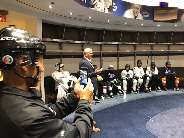 TrntRichardson's tweet photo. Thanks to the Canucks organization for the fun experience for the boys ! https://t.co/Codmfh41yx