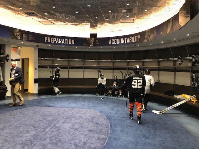TrntRichardson's tweet photo. Thanks to the Canucks organization for the fun experience for the boys ! https://t.co/Codmfh41yx