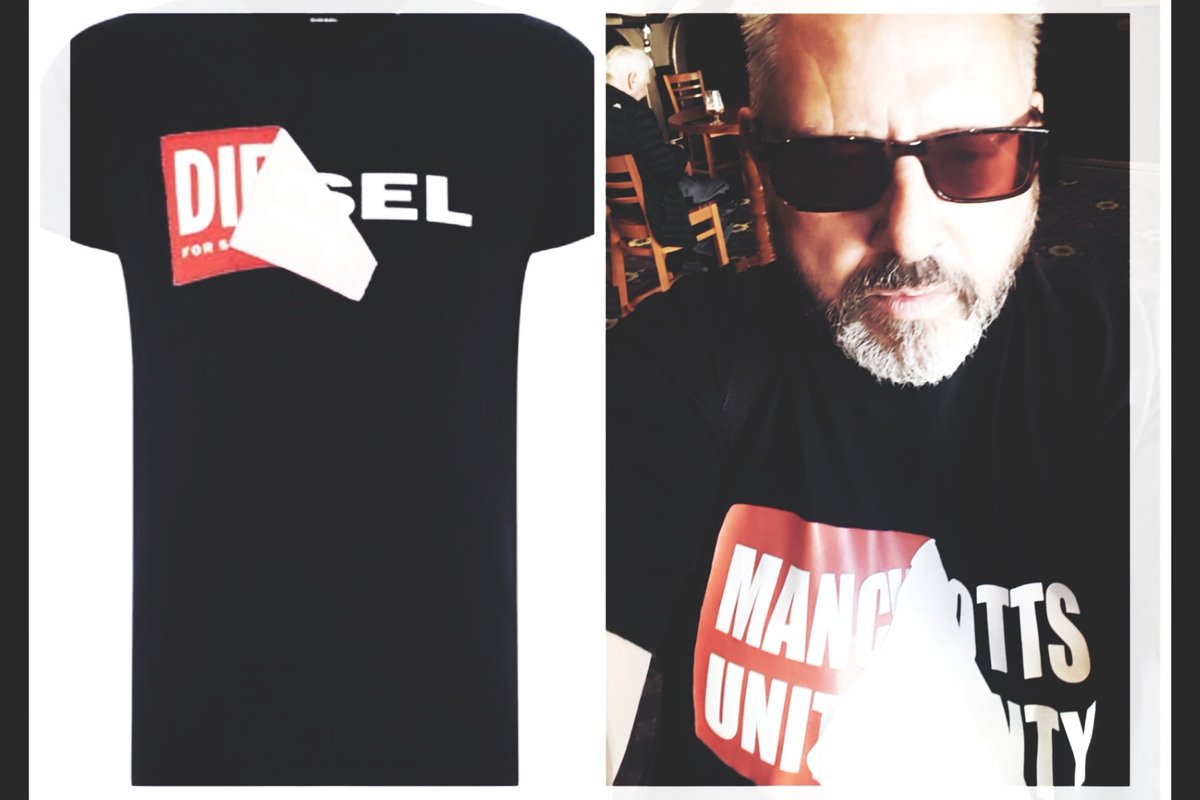 FanzinePie's tweet photo. Copying Diesel..."Cuz I can"...
Fed up of hiding behind behind idiots cuz I love United too. https://t.co/PJiI6xXnbH