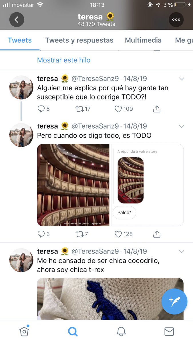 lelibina's tweet photo. @vdeverdadera1 @TeresaSanz9 Jaja hola @TeresaSanz9 https://t.co/JnKvVI3chR