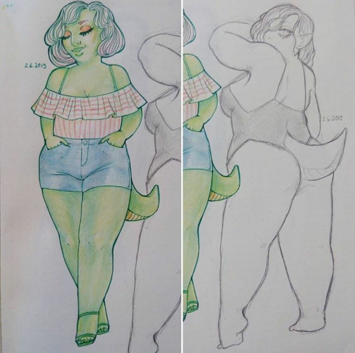 potatointhedark's tweet photo. My OC Mona in a summery outfit ❤
#oc #originalcharacter #sketch #sketches #sketching #drawing #drawings #myart #myartwork #originalart #originalartwork #dailyart #dailysketch #artoftheday #sketchoftheday #artontwitter #artistontwitter https://t.co/LUcxRPW6af
