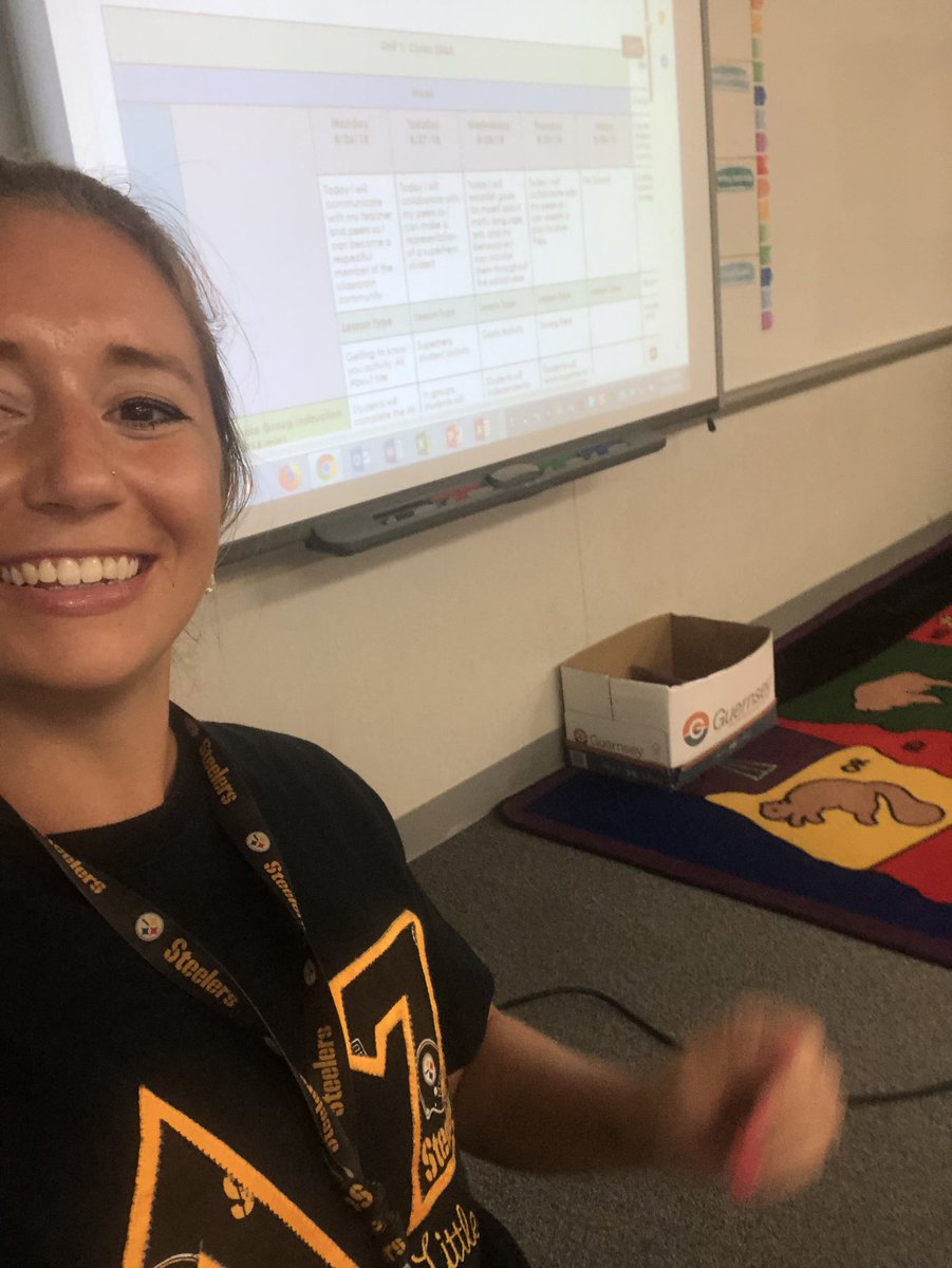 MissLCortese's tweet photo. We got some lesson planning done yesterday! @The_Terrace_ES #ATESBacktoschool #CougarPride https://t.co/N6aVPUevkq